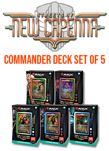 Commander Deck: Streets of New Capenna Set of 5